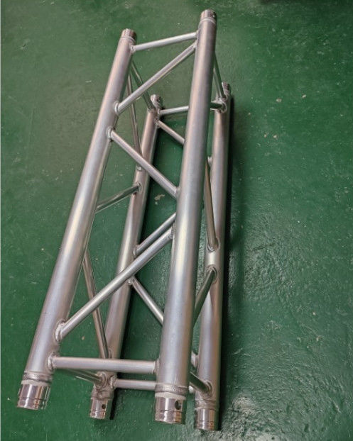 Estructura de truss de aluminio negro y plateado para luces de escenario, armazón de aleación de aluminio de alta resistencia
