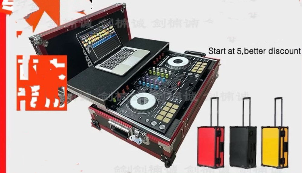 Portable Aluminium Flight Case , Aluminum Alloy DJ Stage Flight Case For Concerts