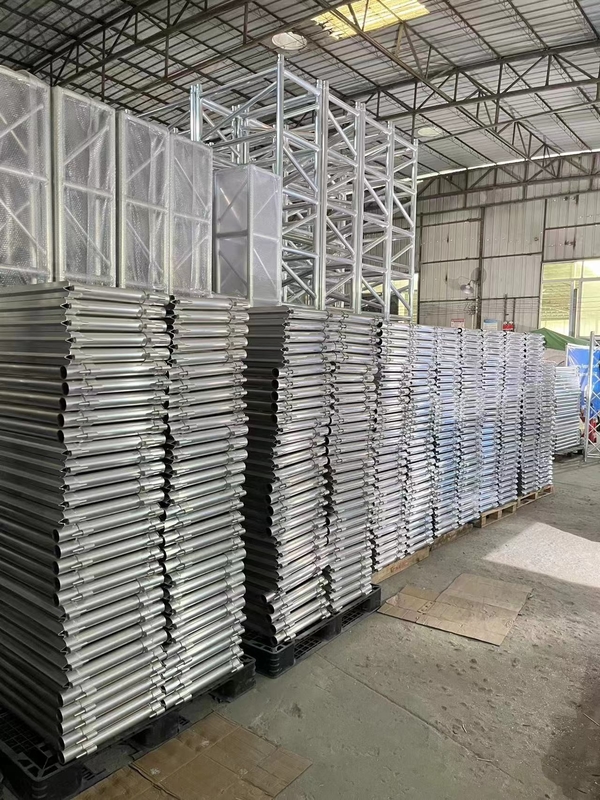 4ft X 8ft Portable Event Stage Platform Aluminum Glass Stage Platform