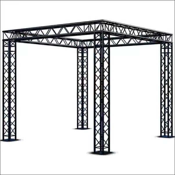 Giàn Truss nhôm mô-đun & có thể mở rộng cường độ cao 200mm*200mm cho Màn hình Triển lãm Thương mại, giàn hợp kim nhôm 0.5m, giàn đèn sân khấu nhôm 1m, giàn nhôm chiếu sáng, vỏ thiết bị an toàn chiếu sáng