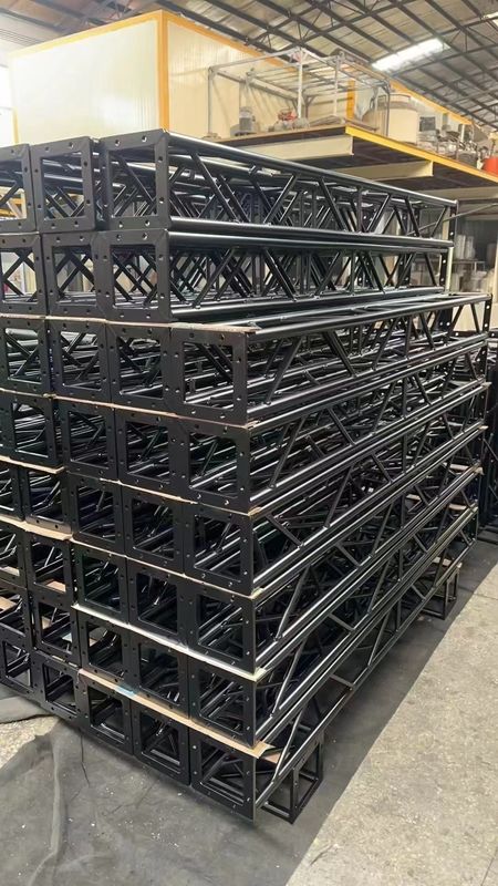 Giàn Truss nhôm mô-đun & có thể mở rộng cường độ cao 200mm*200mm cho Màn hình Triển lãm Thương mại, giàn hợp kim nhôm 0.5m, giàn đèn sân khấu nhôm 1m, giàn nhôm chiếu sáng, vỏ thiết bị an toàn chiếu sáng
