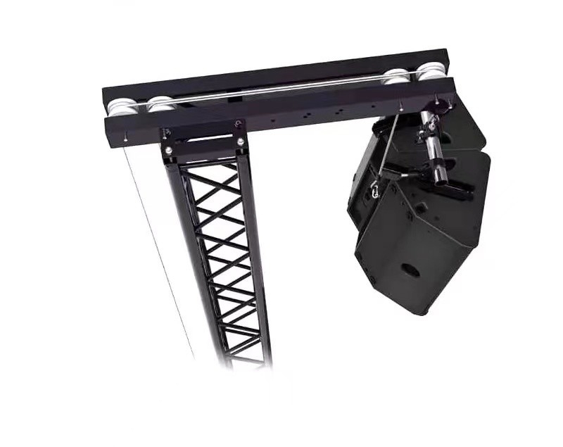 Portable Audio Line Array Lift Tower Square Triangle Aluminum Alloy Truss Speaker Tower