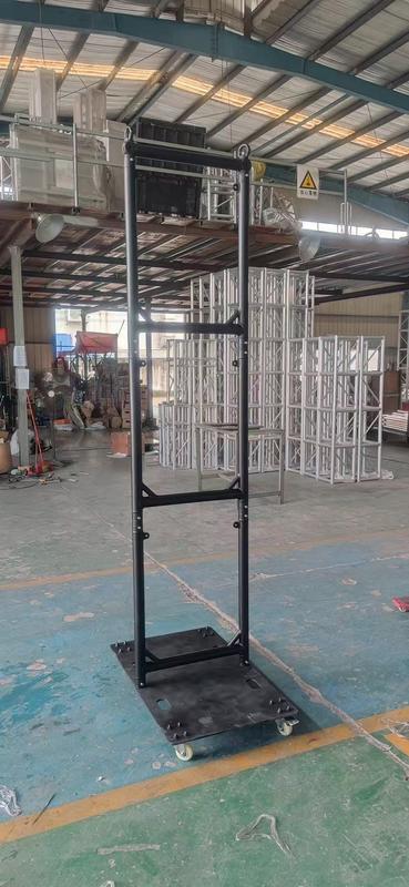 Truss de aluminio U-Frame Modular Lidj truss de iluminación de pie Truss con 300Kg de carga de aleación de aluminio 6082-T6 600x800mm plataforma de escenario de eventos sistemas de truss de eventos