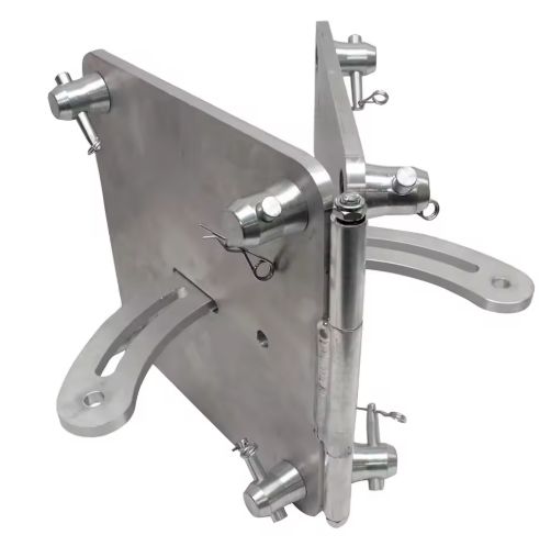 Aluminum Alloy 6082-T6/6061-T6 Truss Hinge with 300kg Load-bearing Capacity and Customized Size for Various Applications