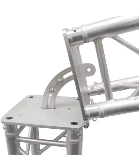 Aluminum Alloy 6082-T6/6061-T6 Truss Hinge with 300kg Load-bearing Capacity and Customized Size for Various Applications