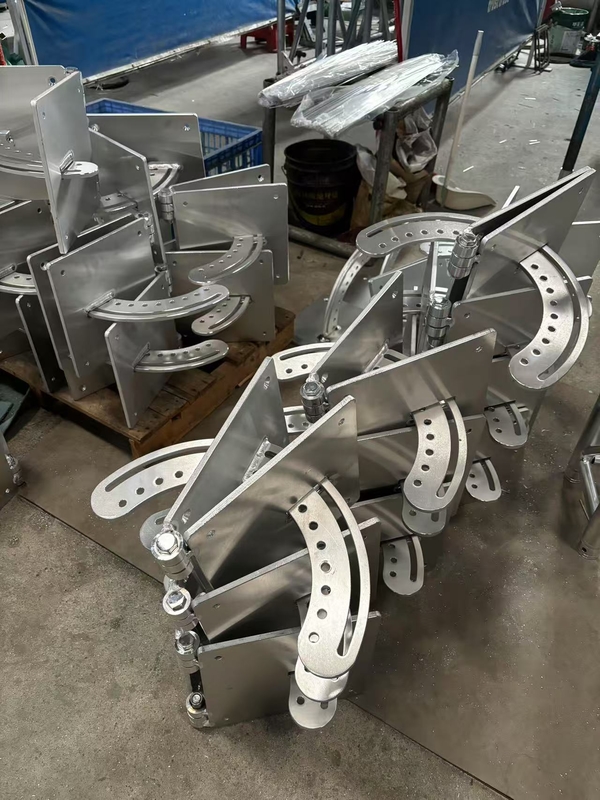 Aluminum Global F34 Truss Book Corner Hinge for Various Angle