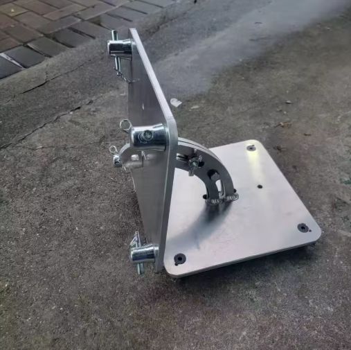 Aluminum Alloy 6082-T6/6061-T6 Truss Hinge with 300kg Load-bearing Capacity and Customized Size for Various Applications