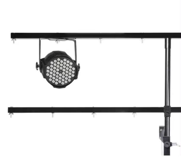 Professional Iron Material Light Stand with Double-layer Structure and 3M 4M Height for Stage Lighting