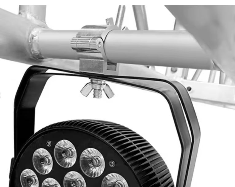 Heavy Duty Aluminum Clamps with 48-52mm Pipe Diameter for DJ Lighting and Stage Lighting Made from 6061-T6 Aluminum Alloy