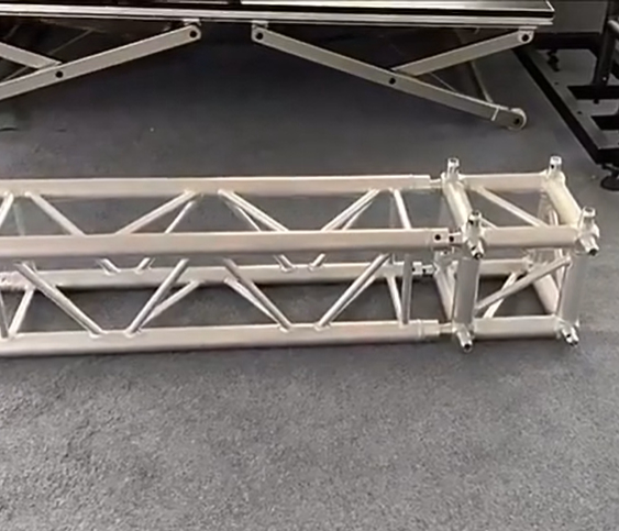 Six Way Connector Aluminum Alloy 6061-T6 Stage Truss Accessory 30x30x30cm Light Weight for Events