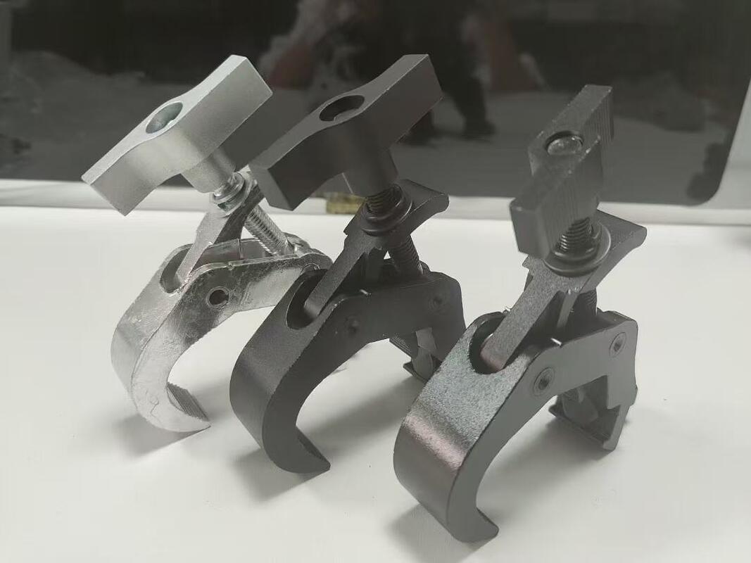 Heavy Duty Aluminum Clamps with 48-52mm Pipe Diameter for DJ Lighting and Stage Lighting Made from 6061-T6 Aluminum Alloy