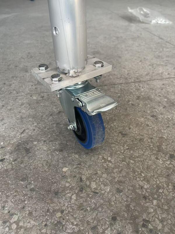 1.22m Aluminum Stage Platform with 18mm Plywood Surface and Safety Equipment Case