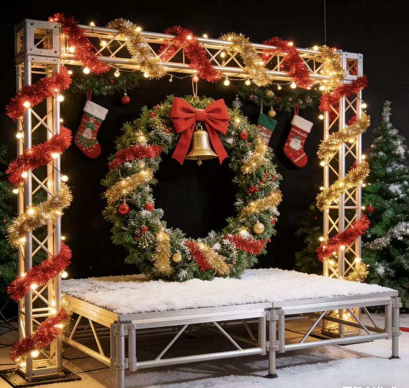 Lightweight Portable Modular Aluminium Stage Truss for Event Lighting Systems