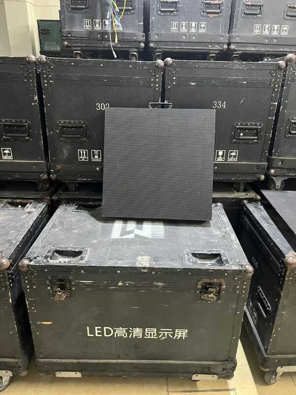 Used High Refresh Indoor LED Display Screen P3.91 500x500mm Rental Cabinet Seamless Video Wall Events Advertising Conference | Supplying to Europe, America, Middle East, Africa and various countries