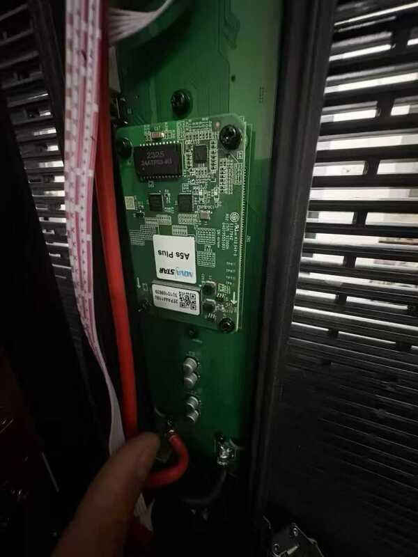 Used P3.91mm Outdoor Waterproof Ice LED Screen 50×100 High Refresh High Brightness Novastar System