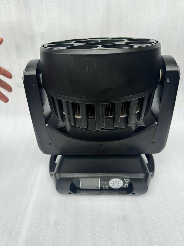 Used 60W LED Moving Head Light with DMX512 Control and Sound-Activated RGBW Color-Changing for DJ Lighting