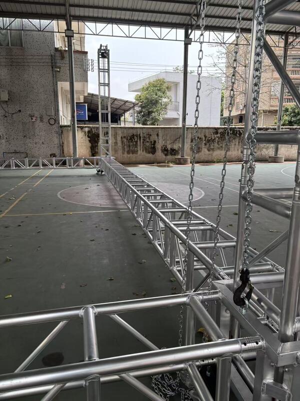 High Quality Aluminum Stage Truss Direct from China Factory guangzhou400*400aluminum truss 