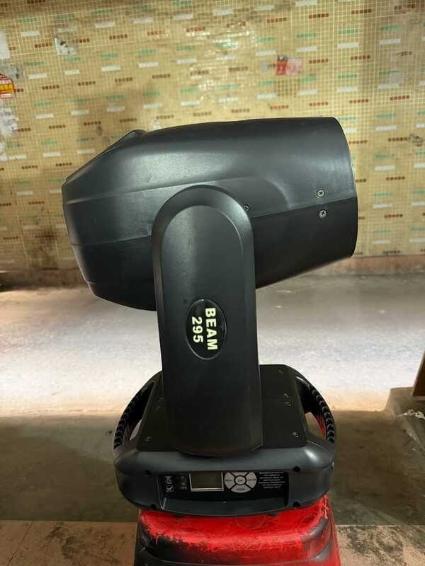 Used 295 DMX512 Moving Head Beam Light Indoor Stage Lighting Hot Selling in Africa, Middle East, Southeast Asia & Central Asia