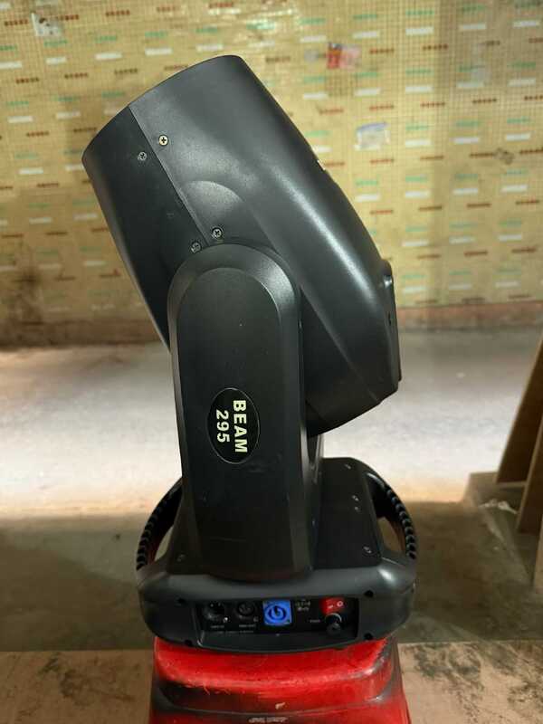 Used 295 DMX512 Moving Head Beam Light Indoor Stage Lighting Hot Selling in Africa, Middle East, Southeast Asia & Central Asia