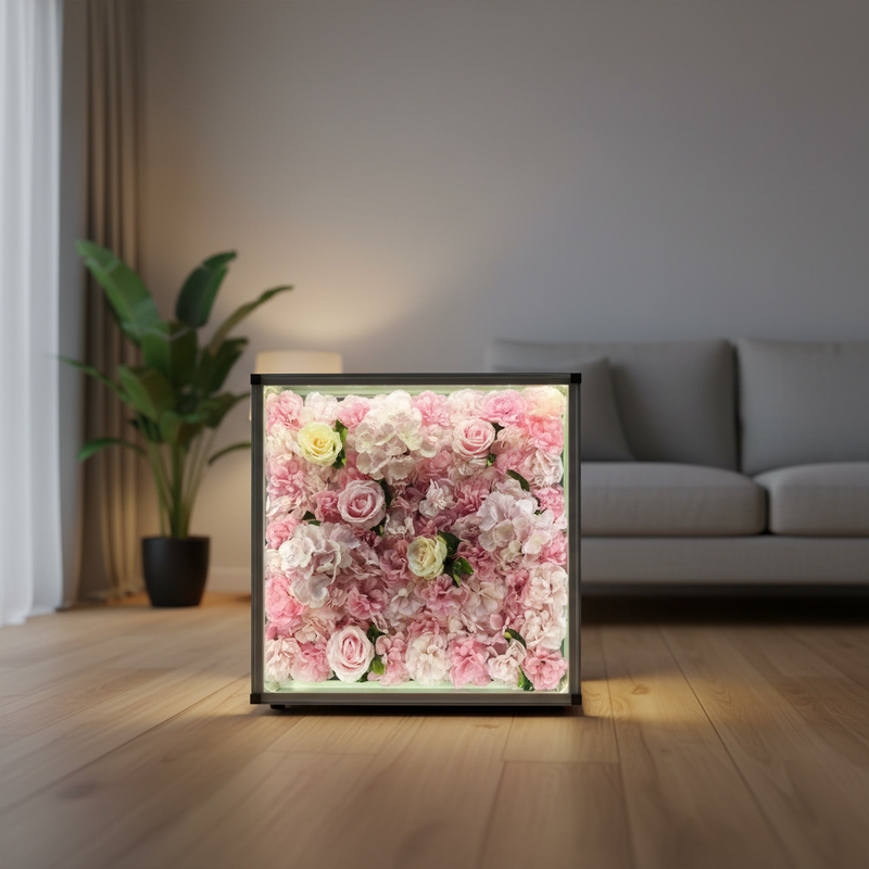 Preserved Flower LED Floor Lamp Ambient Decorative Light for Living Room Bedroom Hot Selling in Africa Middle East Southeast Asia