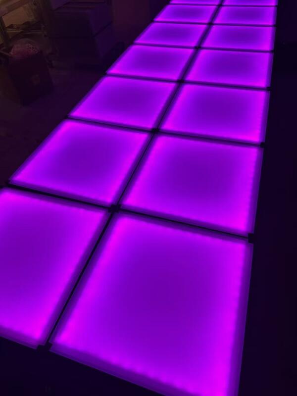 LED Glass Floor Light High Brightness Stage Dance Floor Tile for Wedding Bar Event Hot Selling in Africa Middle East Southeast Asia