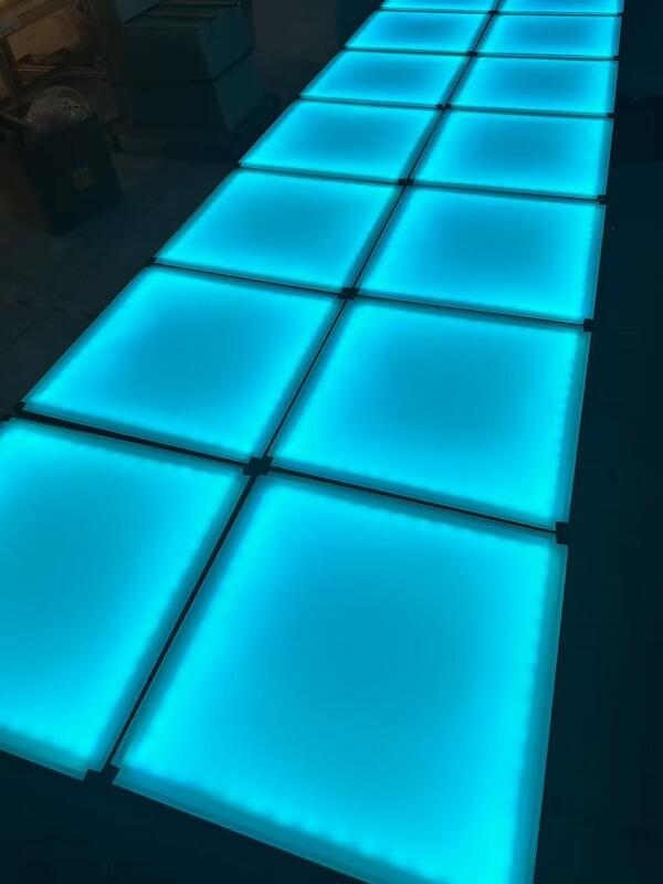 LED Glass Floor Light High Brightness Stage Dance Floor Tile for Wedding Bar Event Hot Selling in Africa Middle East Southeast Asia
