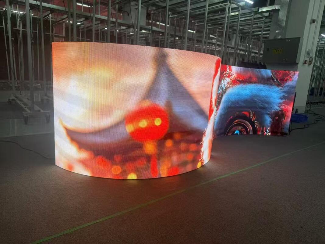 صفحه نمایش LED انعطاف پذیر داخلی P2.6 | نمایشگر LED نرم منحنی با وضوح بالا