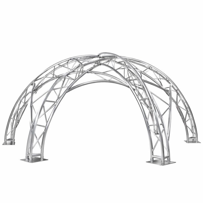 Aluminum Dome Arch Truss Circular Canopy Framework for Outdoor Events and Weddings